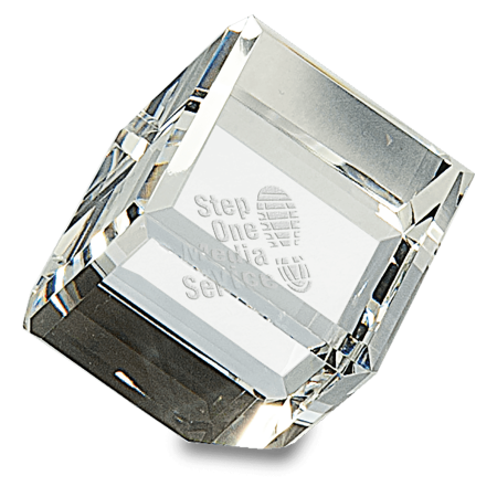 2" x 2" Crystal Cube