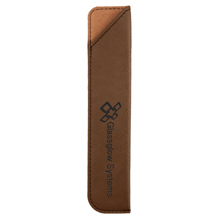 6 1/4" Laserable Leatherette Pen Sleeve