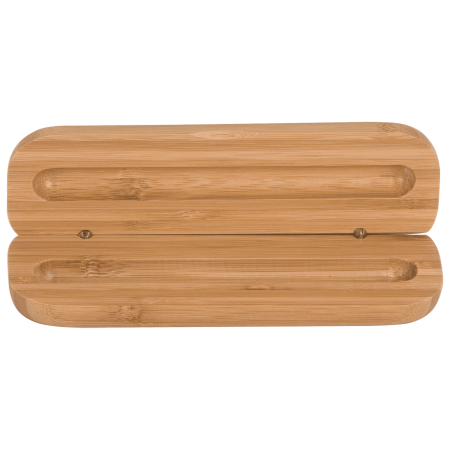 6 3/4" x 2 1/8" Bamboo Pen Case (Case only, pen not included)