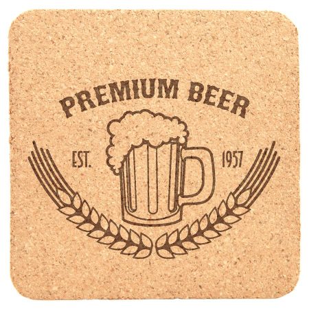 4" x 4" Square Coaster