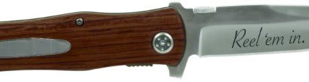 4 1/2" Wood Handle Knife