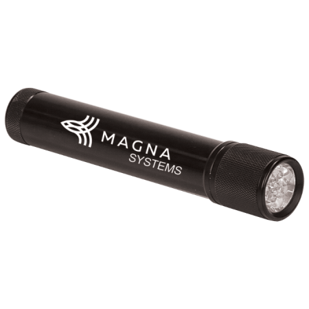 7 3/4" 7-LED Laserable Flashlight