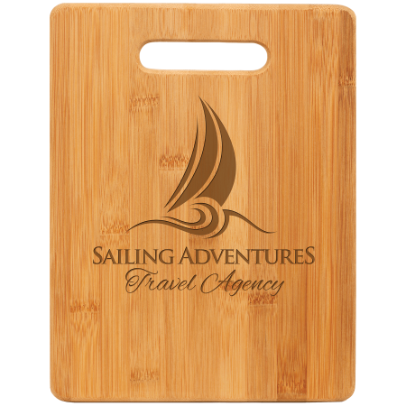 11 1/2" x 8 3/4" Bamboo Rectangle Cutting Board