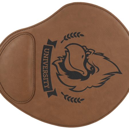 9" x 10 1/4" Laserable Leatherette Mouse Pad