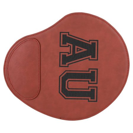 9" x 10 1/4" Rose Laserable Leatherette Mouse Pad