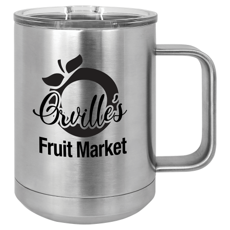 Polar Camel 15 oz. Vacuum Insulated Mug with Slider Lid