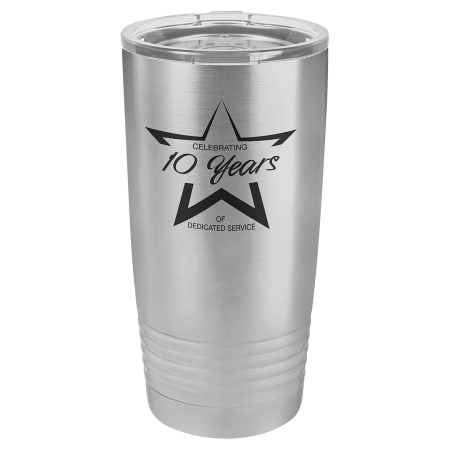 Polar Camel 20 oz. Ringneck Tumbler with Logo Lid