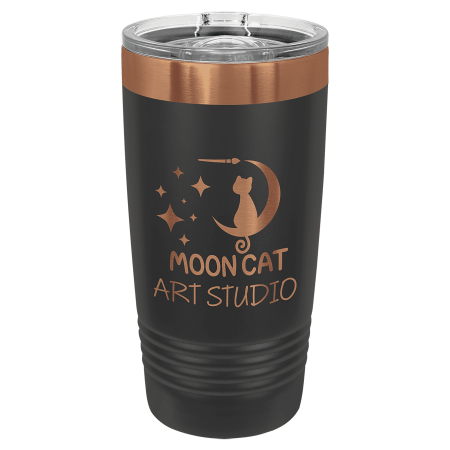 Polar Camel 20 oz. /Rose Gold Ringneck Tumbler