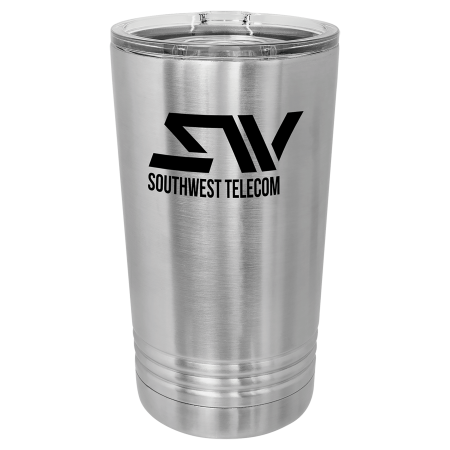 Polar Camel Stainless Steel 16 oz. Pint with Slider Lid