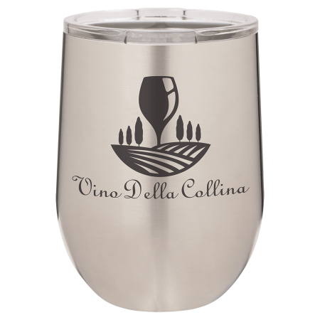 Polar Camel 12 oz. Vacuum Insulated Stemless Wine Tumbler with Lid