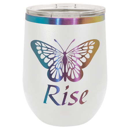 Polar Camel 12 oz./Prism Stemless Wine Tumbler