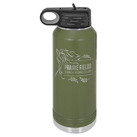 Polar Camel 32 oz. Olive Green Water Bottle