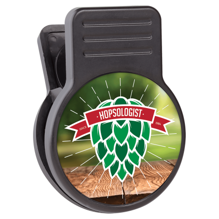 Magnetic Chip Clip with Bottle Opener and 2" Insert Area/Insert Not Included