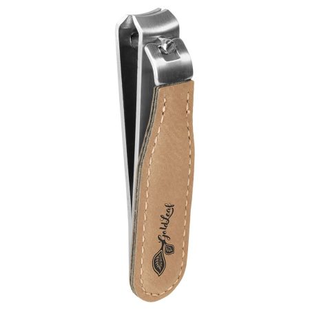 Laserable Leatherette Nail Clipper