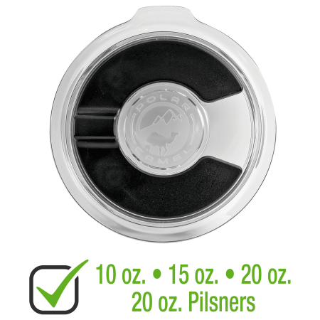 Magnetic Lid for 10, 15, 16, and 20 oz. Polar Camel Tumblers, 20 oz. Pilsners